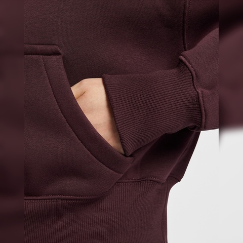 NIKE耐克2025女子AS W NSW PHNX FLC CROP FZ HDY针织连帽外套HV2427-652