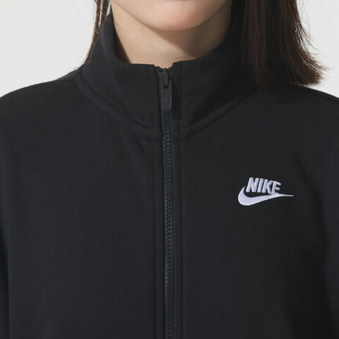 NIKE耐克2025女子AS W NSW CLUB FLC LOOSE TRK J针织无帽外套HV2734-010