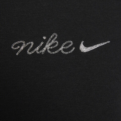 NIKE耐克2025女子AS W NSW PHNX FLC SHRUNKEN HOO针织连帽卫衣IM7495-010