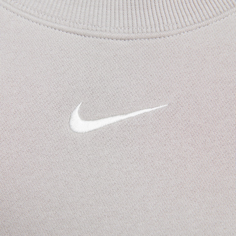 NIKE耐克2025女子AS W NSW PHNX FLC OOS CREW针织无帽卫衣DQ5762-009