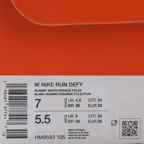 NIKE耐克2025女子W NIKE RUN DEFY跑步HM9593-105