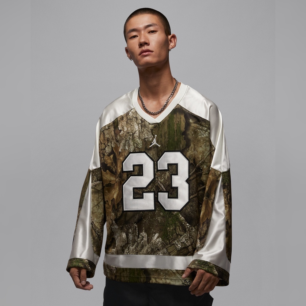 JordanJordan2025男子AS M J BRK HOCKEY JSY RLT针织无领长TIB3965-222