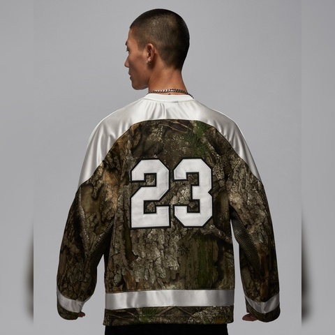 JordanJordan2025男子AS M J BRK HOCKEY JSY RLT针织无领长TIB3965-222