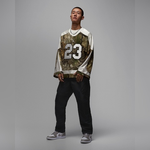 JordanJordan2025男子AS M J BRK HOCKEY JSY RLT针织无领长TIB3965-222