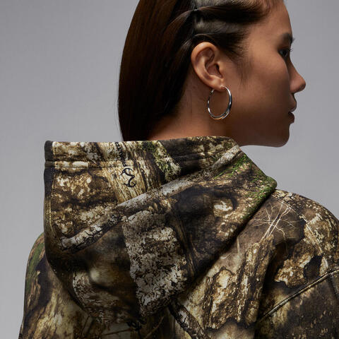 JordanJordan2025女子AS W J BRK FLC MOD CROP RLT针织连帽外套HV0470-133