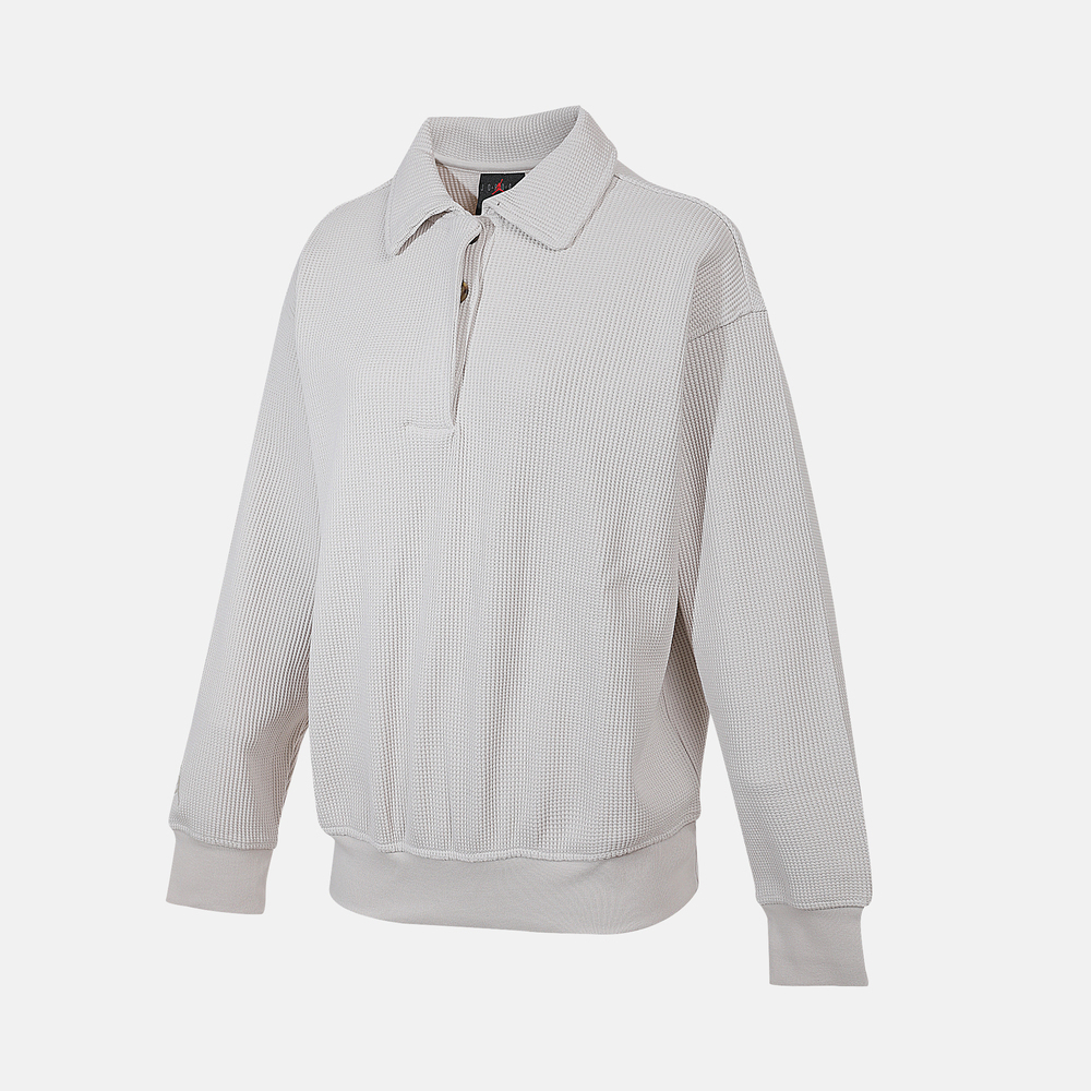 JordanJordan2025女子AS W J FLT LS WFL TOP针织有领长THV0354-104