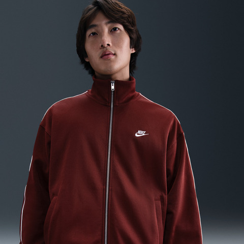 NIKE耐克2025男子AS M NK CLUB KNIT OS TRACK JAC梭织无帽外套HV1418-619