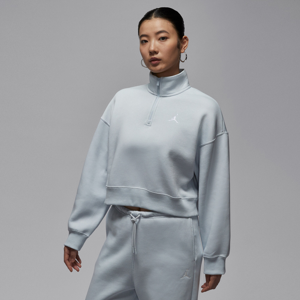 JordanJordan2025女子AS W J BRK FLC QZ TOP针织无帽卫衣IH2392-043