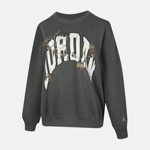 JordanJordan2025女子AS W J BRK FLC CREW GFX RLT针织无帽卫衣HV0473-068