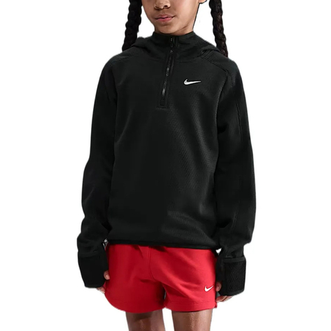 Nike KidsNike Kids2025大童K NK TF LS HZ TOP WARM针织连帽卫衣HV0197-010