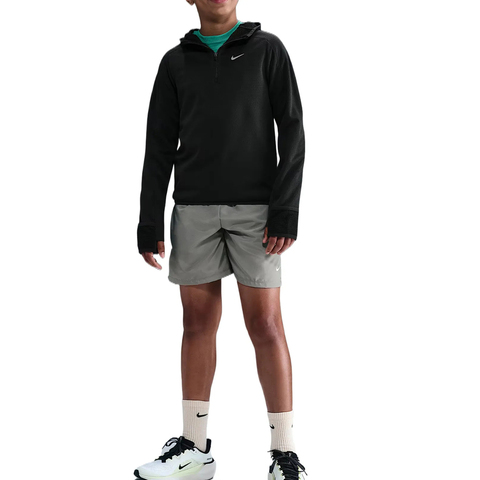 Nike KidsNike Kids2025大童K NK TF LS HZ TOP WARM针织连帽卫衣HV0197-010