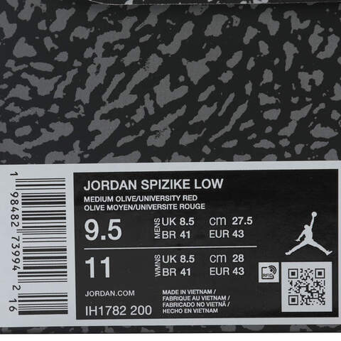 JordanJordan2025男子JORDAN SPIZIKE LOW乔丹IH1782-200