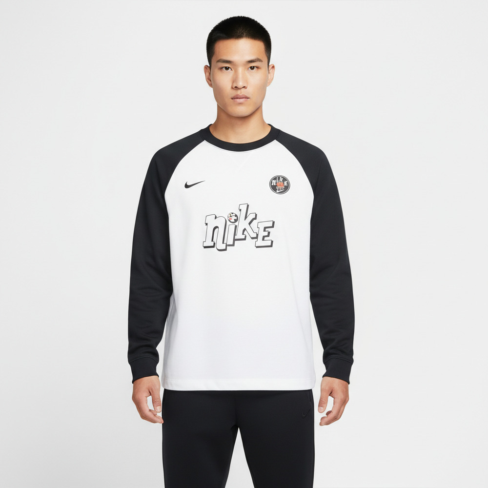 Nike KidsNike Kids2025男大童B NK DF LS TOP GCEL针织无领长TIO0098-100