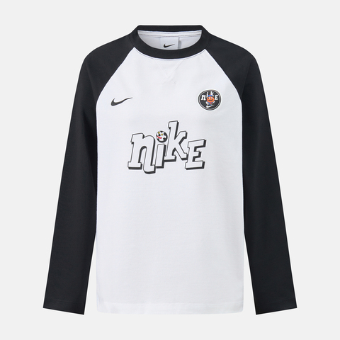 Nike KidsNike Kids2025男大童B NK DF LS TOP GCEL针织无领长TIO0098-100