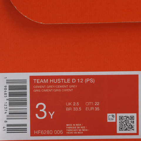 Nike KidsNike Kids2025小童TEAM HUSTLE D 12 (PS)儿童HF6280-006