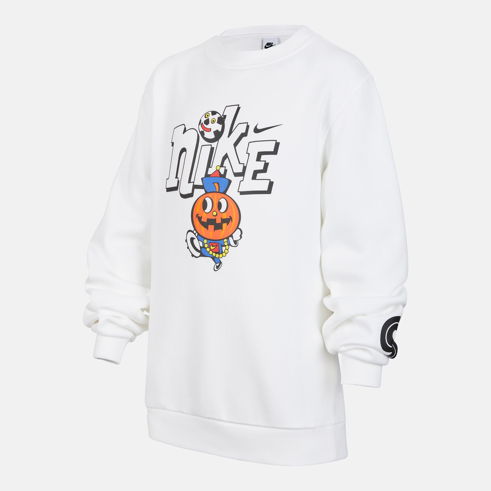 Nike KidsNike Kids2025大童K NSW CLUB FLC CREW LS GCEL针织无帽卫衣IO0095-100