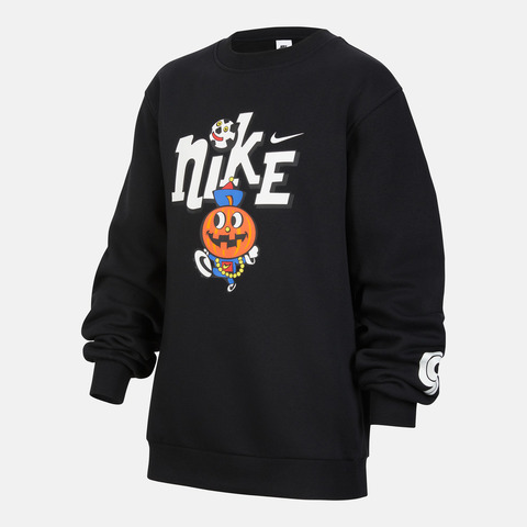Nike KidsNike Kids2025大童K NSW CLUB FLC CREW LS GCEL针织无帽卫衣IO0095-010