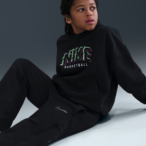 Nike KidsNike Kids2025大童K NK COB FLC PANT GLITCH针织长裤HV0507-010