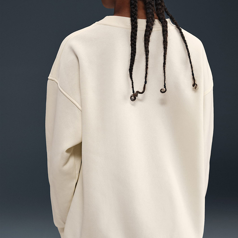 Nike KidsNike Kids2025大童G NSW CLUB FLC OVRSZD CREW LBR针织无帽卫衣FD2923-047