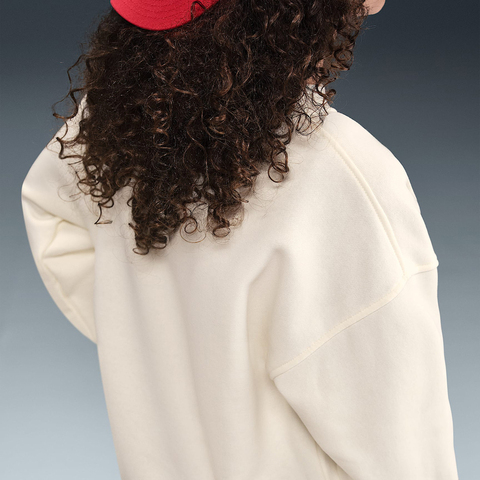 Nike KidsNike Kids2025大童G NSW CLUB FLC OVRSZD CREW LBR针织无帽卫衣FD2923-047