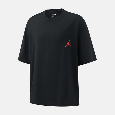 JordanJordan2025男子AS M J STMT ATHLETE TOUR SS TE针织无领短TIV2629-010