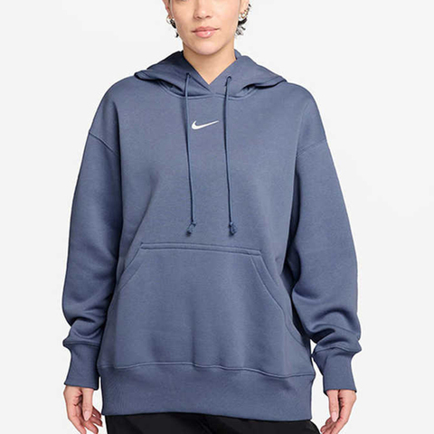 NIKE耐克2025女子AS W NSW PHNX FLC OS PO HOODIE针织连帽卫衣DQ5861-499