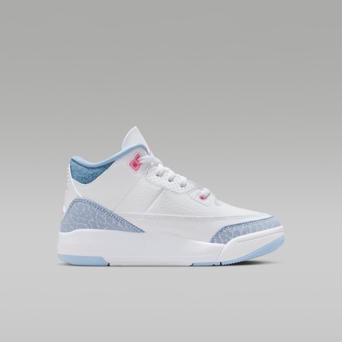 JordanJordan2025女小童JORDAN 3 RETRO GRL GP乔丹HQ0783-101
