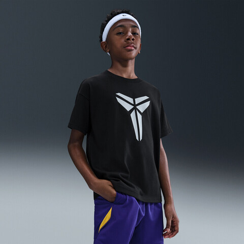 Nike KidsNike Kids2025大童KB K NK DF TEE M90 HBR针织无领短TIM0322-010