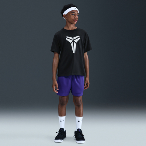 Nike KidsNike Kids2025大童KB K NK DF TEE M90 HBR针织无领短TIM0322-010
