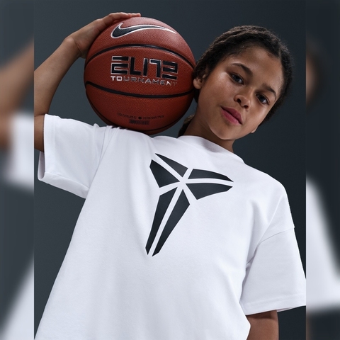 Nike KidsNike Kids2025男大童KB K NK DF TEE M90 HBR针织无领短TIM0322-100