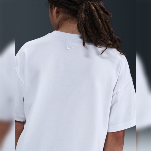 Nike KidsNike Kids2025男大童KB K NK DF TEE M90 HBR针织无领短TIM0322-100