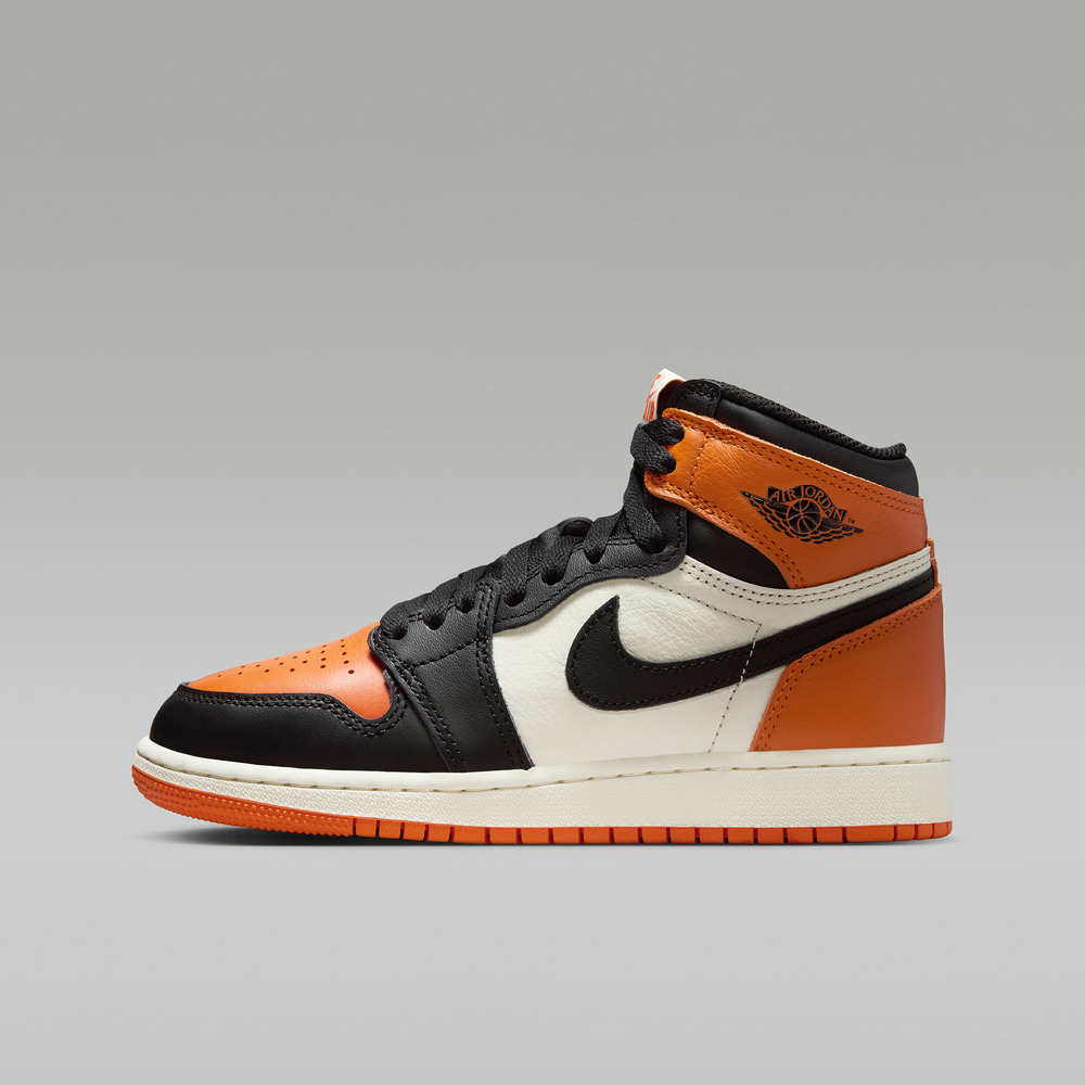 JordanJordan2025男大童AIR JORDAN 1 RETRO HIGH OG BG乔丹FD1437-008