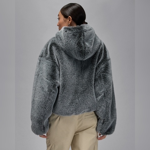 JordanJordan2025女子AS W J AIR JDN HD JKT人造毛绒外套HV0294-077