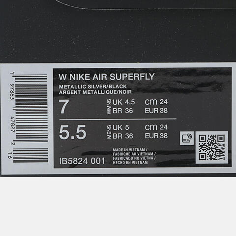 NIKE耐克2025女子W NIKE AIR SUPERFLY休闲IB5824-001