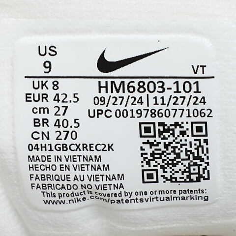 NIKE耐克2025男子NIKE VOMERO 18跑步HM6803-101