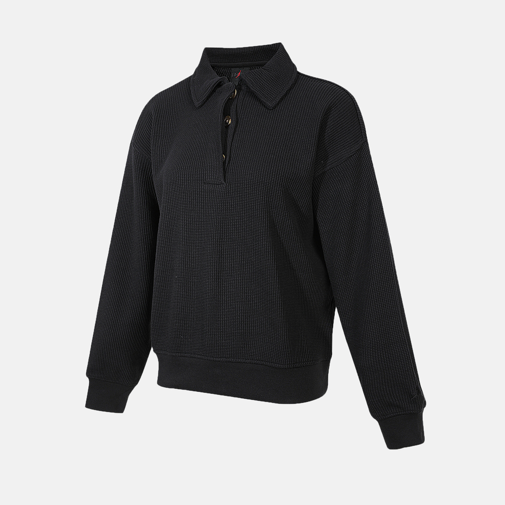 JordanJordan2025女子AS W J FLT LS WFL TOP针织有领长THV0354-010