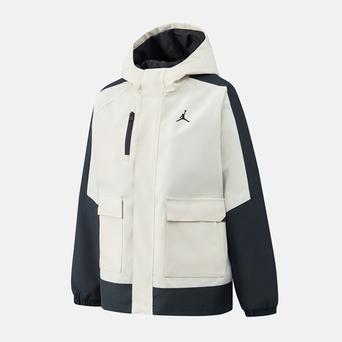 NIKE耐克2025男大童梭织夹克/针织夹克梭织连帽外套JD2542068GS-001