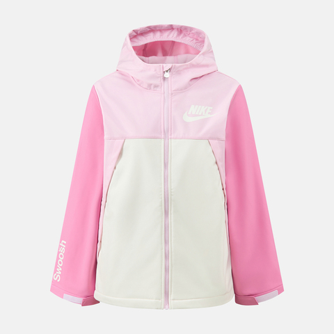 NIKE耐克2025大童梭织夹克梭织连帽外套NY2542002GS-003
