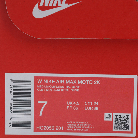 NIKE耐克2025女子W NIKE AIR MAX MOTO 2K休闲HQ2056-201