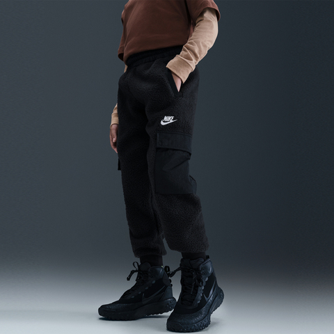Nike KidsNike Kids2025大童K NSW CLUB FLC CRGO PNT WZ针织长裤HV0386-010