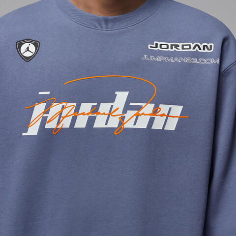 JordanJordan2025男子AS M J FLC CREW STREET BRAT GC针织无帽卫衣IM9710-499