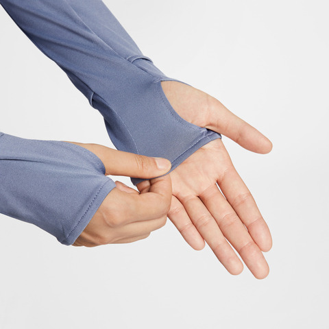 NIKE耐克2025女子AS W NK SWIFT DF UV HZ TOP针织有领长THQ0500-499