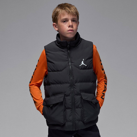 JordanJordan2025男大童羽绒马甲羽绒背心JD2542039GS-003