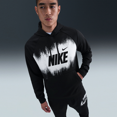 NIKE耐克2025男子AS M NK TF FLEECE PO HD GFX针织连帽卫衣HV4063-010