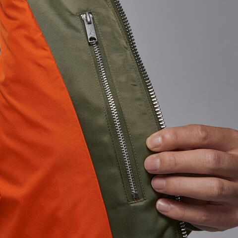 JordanJordan2025男子AS M J FLT HOODED RNGD JKT薄棉服HV0541-222