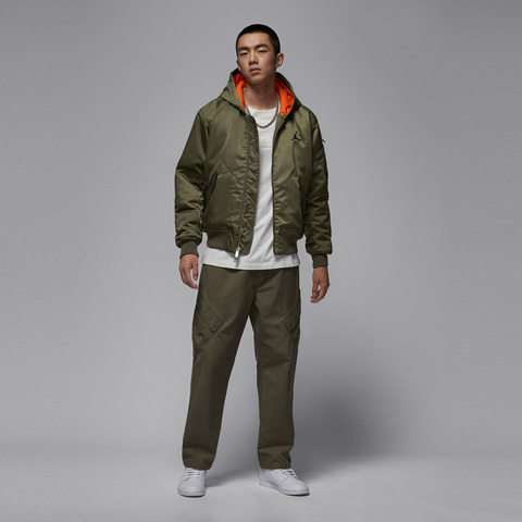 JordanJordan2025男子AS M J FLT HOODED RNGD JKT薄棉服HV0541-222
