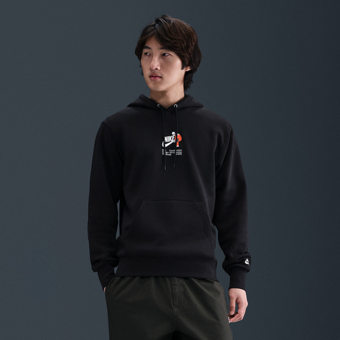 NIKE耐克2025男子AS M NK CLUB BB HOODIE ICON BL针织连帽卫衣HV1392-010