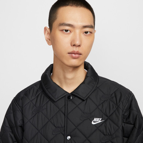 NIKE耐克2025男子AS M NK CLUB COACHES JKT QLT 2薄棉服HV1378-010