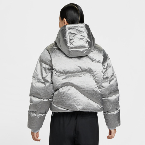 NIKE耐克2025女子AS W NSW TF DWN MTLC SWSH PFR厚羽绒服-短IB2004-095