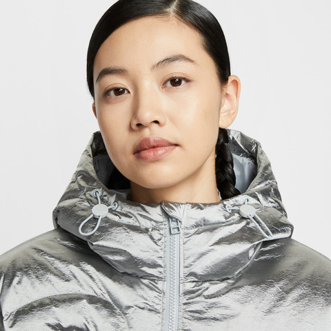 NIKE耐克2025女子AS W NSW TF DWN MTLC SWSH PFR厚羽绒服-短IB2004-095